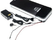 Porte bagages arrière batterie e-bike 11Ah Type3 + chargeur + USB + clé