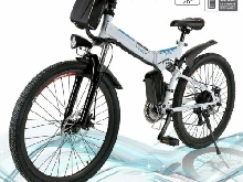 Vélo électrique Pliant, vélo de Montagne à Batterie au Lithium 36V 250W 8A, vélo