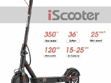 Iscooter ? trottinette électrique intelligente i9Patinete, 8.5 pouces, 350W, 