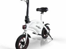 Draisienne électrique Pliable Vélo électrique Moteur 250W 50 km/h Pliable Blanc
