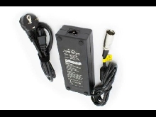 Chargeur Secteur pour E-Bike Pedelec 24V / 2A / 70W / 3Pin XLR / 2m 