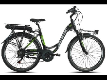 Vélo électrique urbain Afrodite T255 26 6sBafang 468WhNoir 2021 Torpado E-Bike 