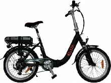 Vélo Electrique Pliant Noir 20