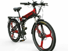 Cyrusher XF770 48V 500W 26'' Vélo électrique pliant Vélos de montagne
