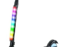 Trottinette Électrique Enfants Lumière LED Multicolore Vitesse Max 8kmh NOIR KDO