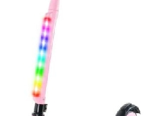 Trottinette Électrique Enfants Lumière LED Multicolore Vitesse Max 8kmh Rose KDO