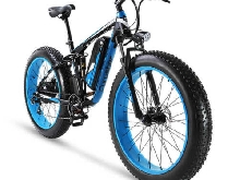 Vélo électrique de montagne Gros Pneu Vélo 1500W 48v 13AH 7-Vitesses Fat E-bike